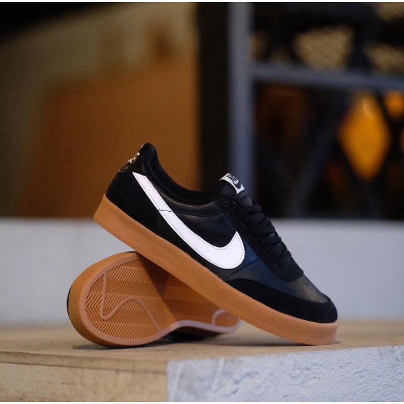 Sepatu Pria Nike Kill Shot Jcrew Black White Original