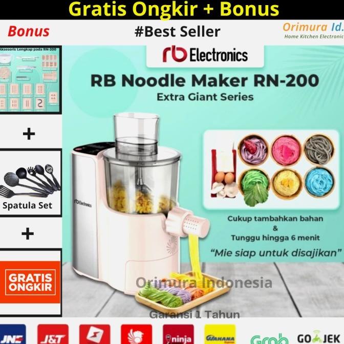 Mesin Pembuat Mie Otomatis - RB Noodle RN 200 Profesional