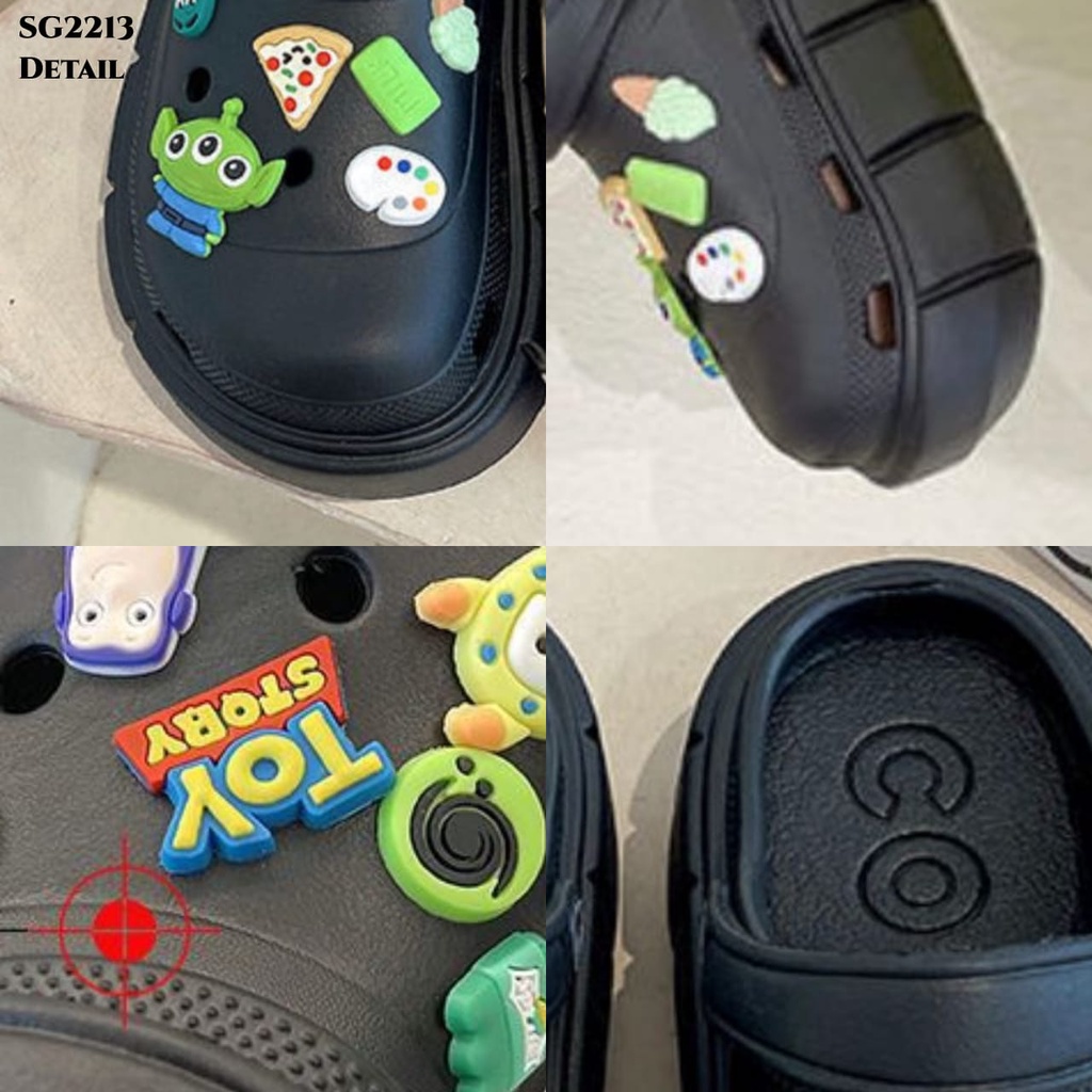 WYN SANDAL BAIM SPORT TOY STORY TRENDY SHOES FREE JIBBITZ SG2213