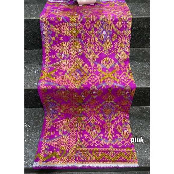 Kamen Katun Bordir Motif Endek