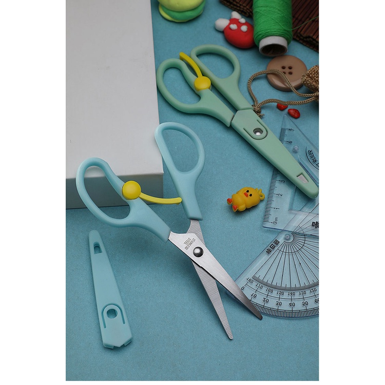 Tiny Bites Scissors Food Shears Gunting Makanan Bayi dan Anak Gunting ATK Kertas Stationery Food Grade Tiny Bites Scissors Serbaguna TERMURAH TERLARIS