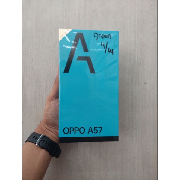 Oppo A57 baru dan segel Ram 4/64GB Garansi Resmi Oppo 1 Tahun