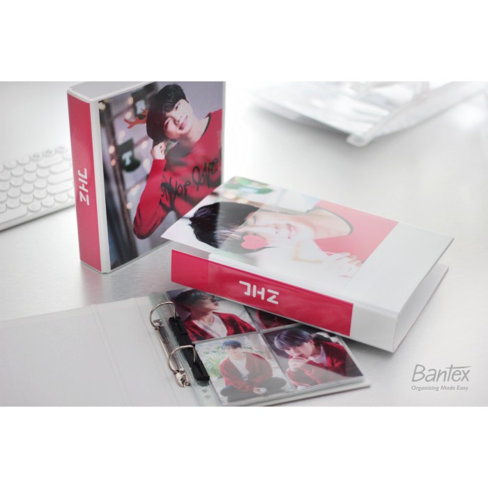 

✨NEW✨ - Bantex Insert Cover Photocard Album Sleeve A5 2 Ring Binder - 8521 07