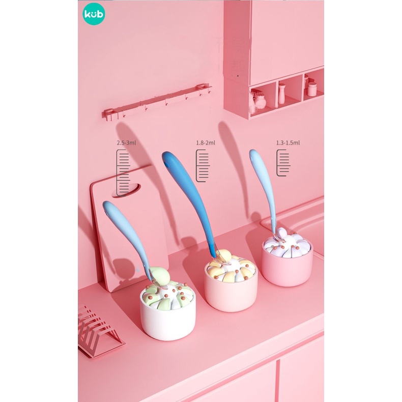 KUB - SWEETS SERIES SILICONE SOFT SPOON