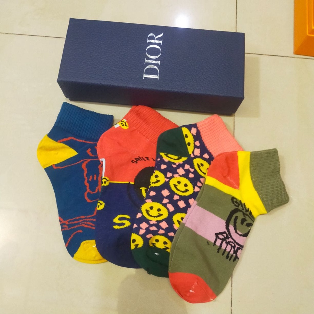 kaos kaki set socks premium brande lv new p1shoes