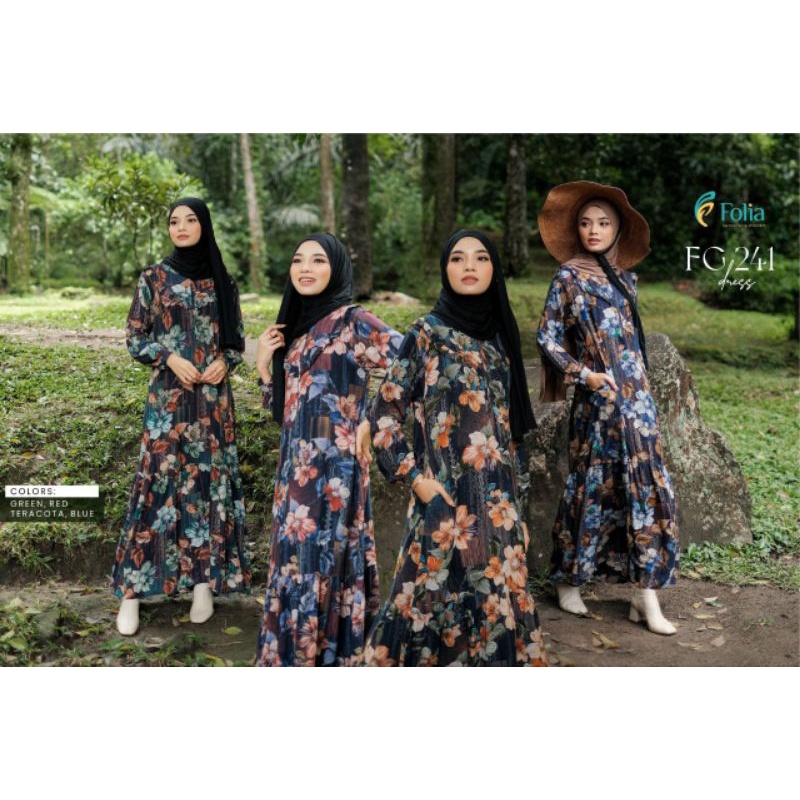 GAMIS FOLIA TERBARU FG 241 RAYON VISCOSE