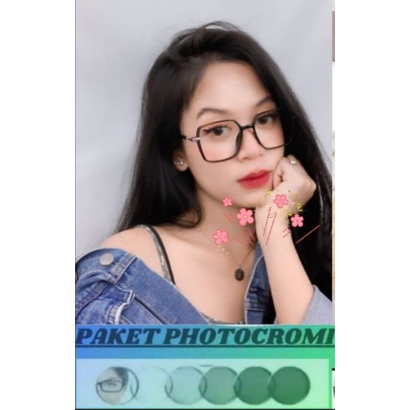 KACAMATA PHOTOCROMIC 0366 /KACAMATA BLUERAY/ KACAMATA ANTIRADIASI/KACAMATABLUECROMIC