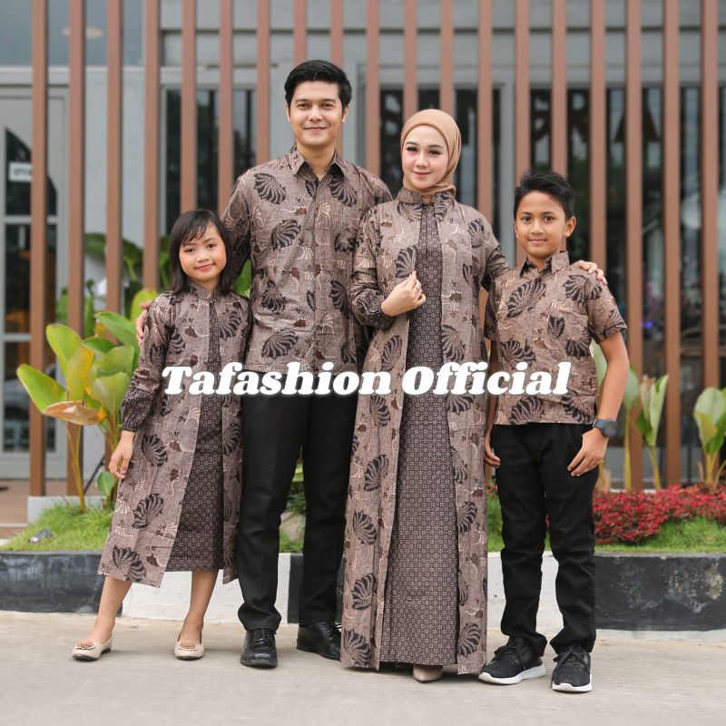 BAJU BATIK COUPLE MODERN SARIMBIT BATIK COUPLE GAMIS BATIK