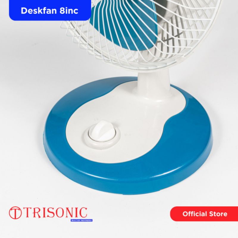 TRISONIC DESK FAN || KIPAS ANGIN MEJA