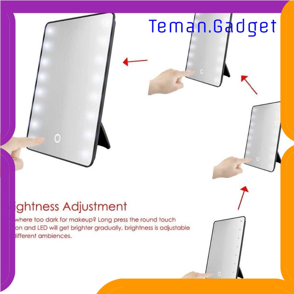 TG-MKP Home Solutions Cermin Make Up Mirror 16 LED Light - A3107