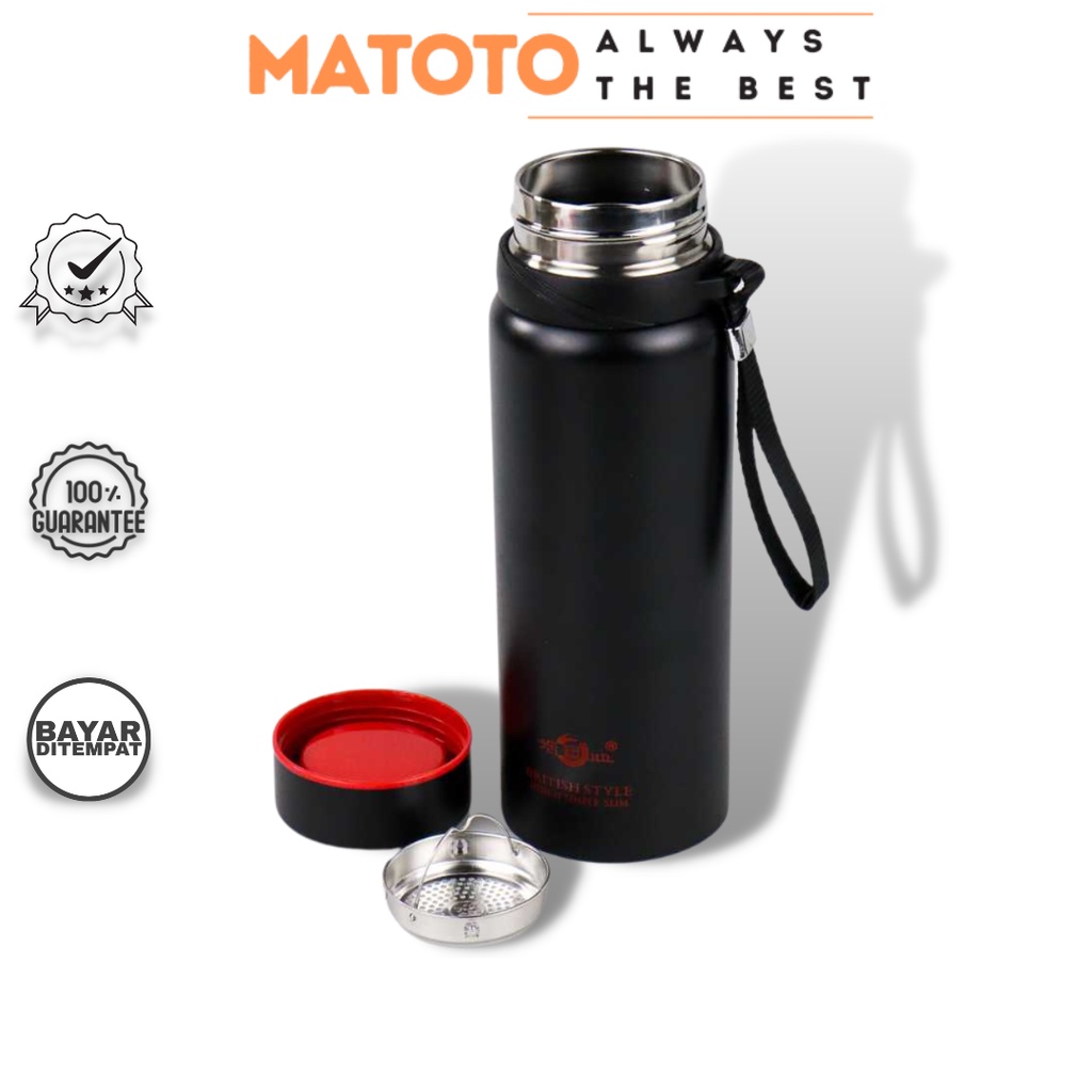 Matoto Botol Minum Thermos Stainless Steel 304