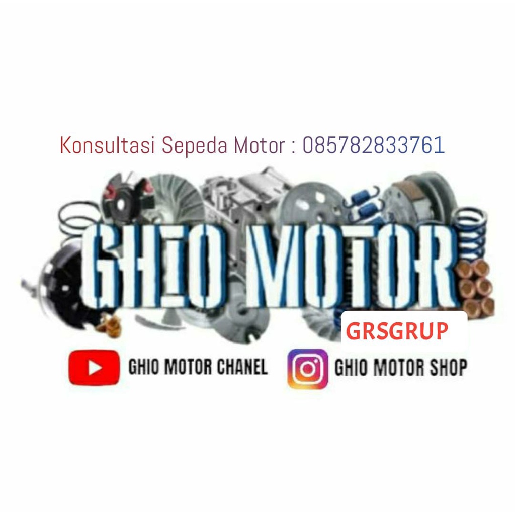 PER SENTRI KTC ORIGINALBEAT VARIO PCX NMAX AEROX LEXI PER KAMPAS GANDA VARIO/PER KAMPAS GANDA VARIO PCX ADV NMAX LEXI MIO M3 /PER SENTRIFUGAL BEAT KARBU BEAT FI BEAT STREET MIO SPORTY MIO J 1000 1500 2000 2500 RPM GHIO MOTOR SHOP