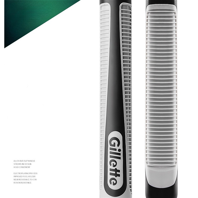 Gillette vector Manual double-layer razor/ Pisau Cukur gillette Pria