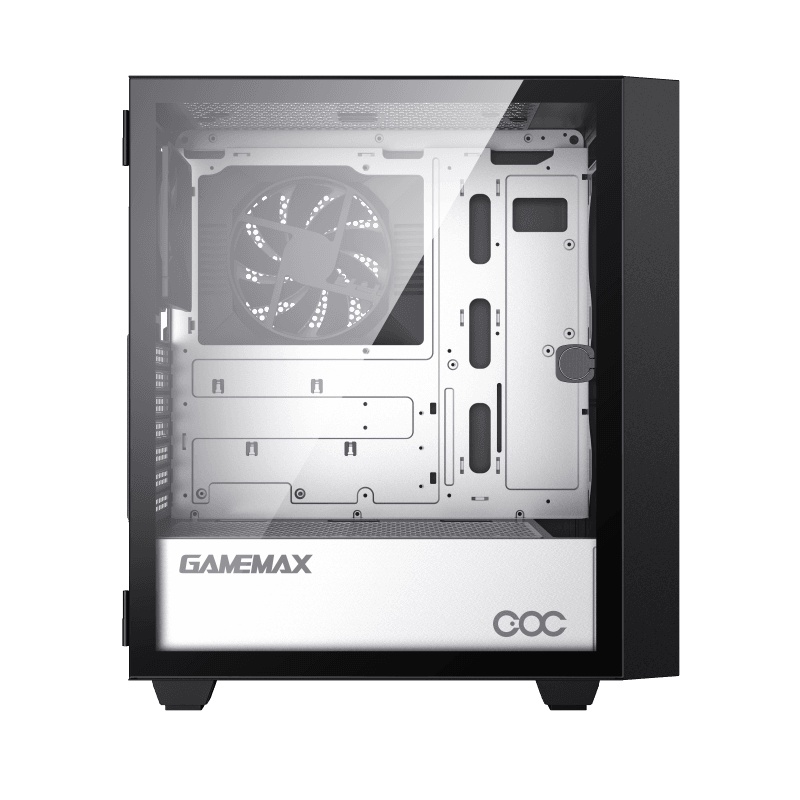 Gamemax Brufen C3 Black + 1 fan ARGB Casing PC Gaming