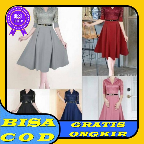 Dress Pendek Terbaru 2022 Kekinian Viral Dres Cewek Pesta Mewah Mini Modern Simple Dewasa Elegan 202