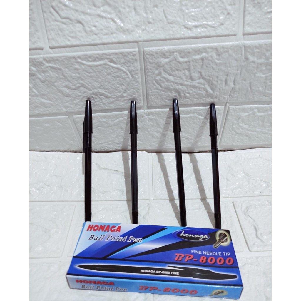 

BULPOINT HONAGA ISI 12 PCS/ BULPEN HITAM HONAGA BP8000