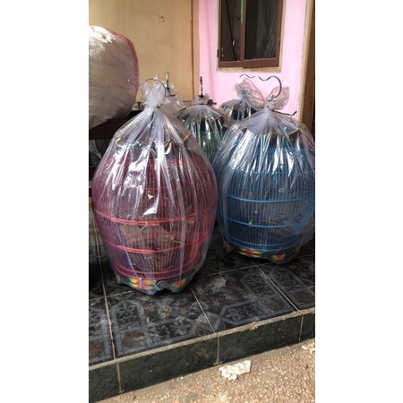 SANGKAR BURUNG DERKUKU/SANGKAR KANDANG PUTER DERUK MAHKOTA