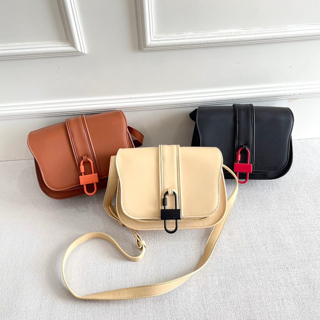 CNK Balta Padlock Crossbody Bag (C1428)