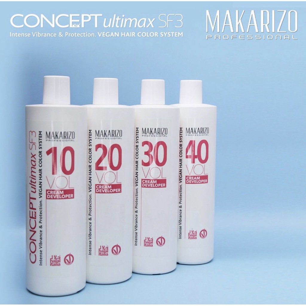 Makarizo Concept Ultimax Cream Developer Cream sf3 135ml