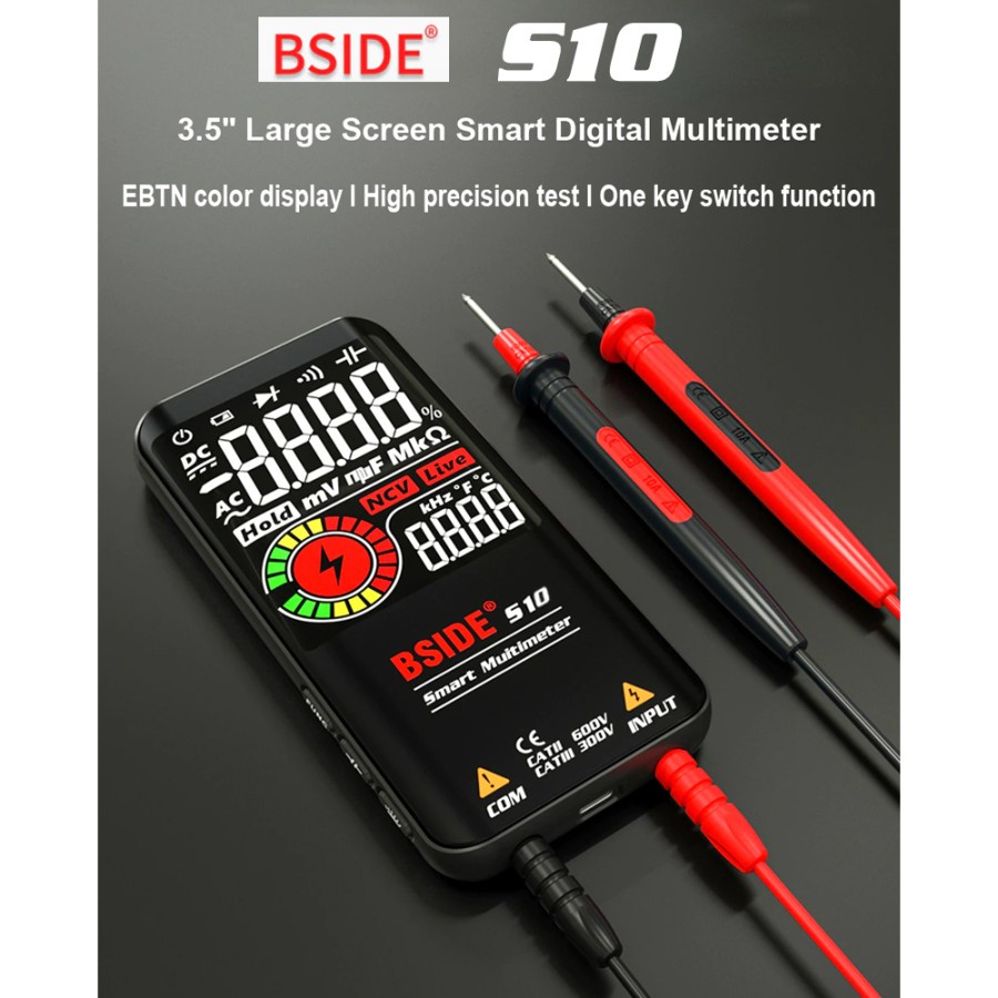 Smart Multimeter Digital Auto Function  NCV