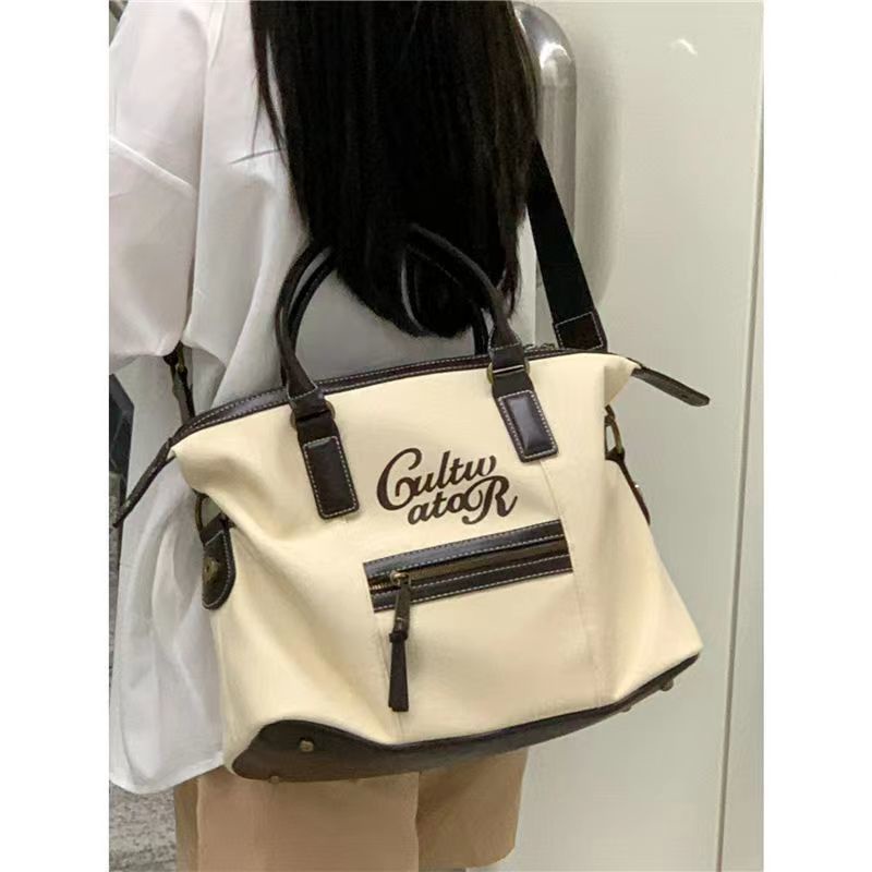 ✌✶▣Sera High-End Akal Tote Bag Kapasitas Besar Hot Girl Tas Minoritas Mahasiswa Kelas Tas Wanita Commuter Messenger tas Tas Tangan