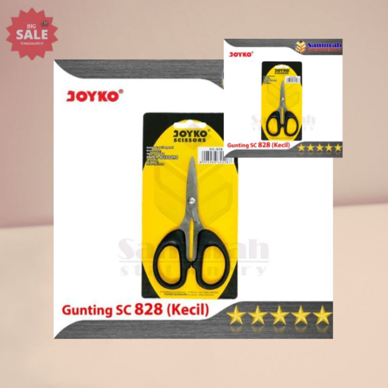 

Gunting Kecil Joyko SC-828 / Scissors Small SC 828(ORIGINAL PRODUK)
