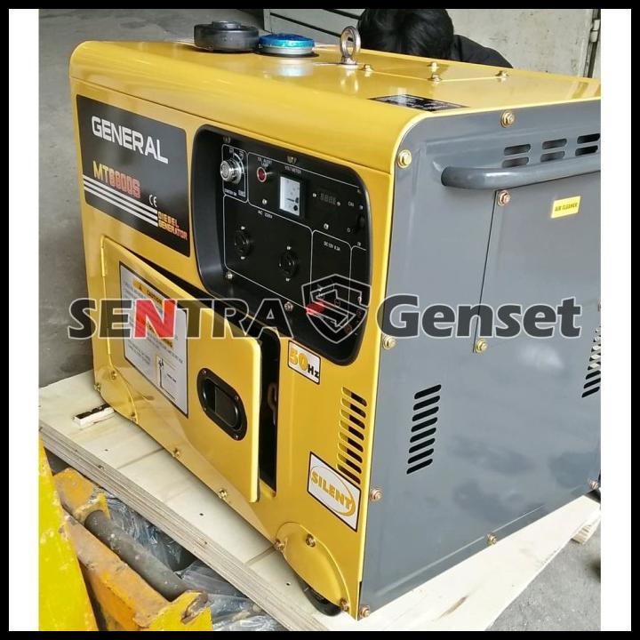 Genset solar general MT6800S. genset silent diesel 5000 watt 5500 watt