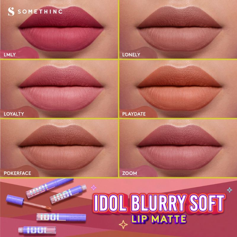 SOMETHINC IDOL BLURRY SOFT LIP MATTE