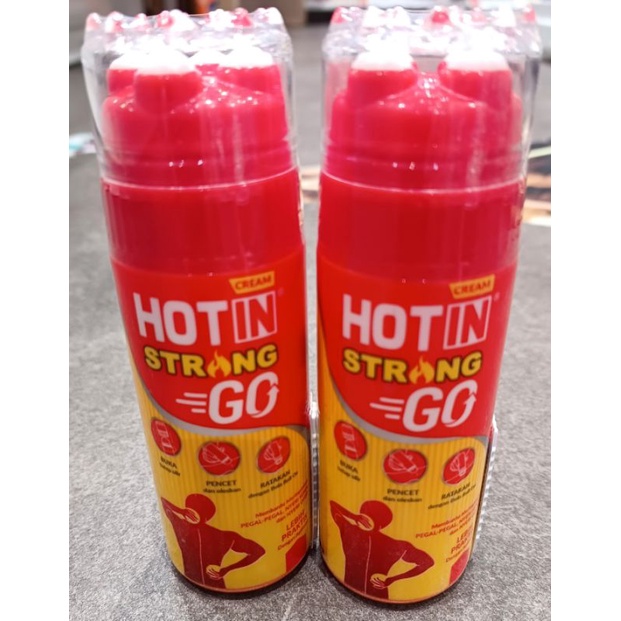 HOT IN GO 100ML/HOT IN STRONG GO/MINYAK PIJAT