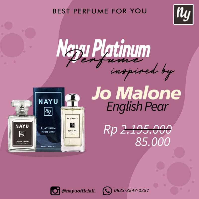 Nayu Platinum Parfume Jo Malone