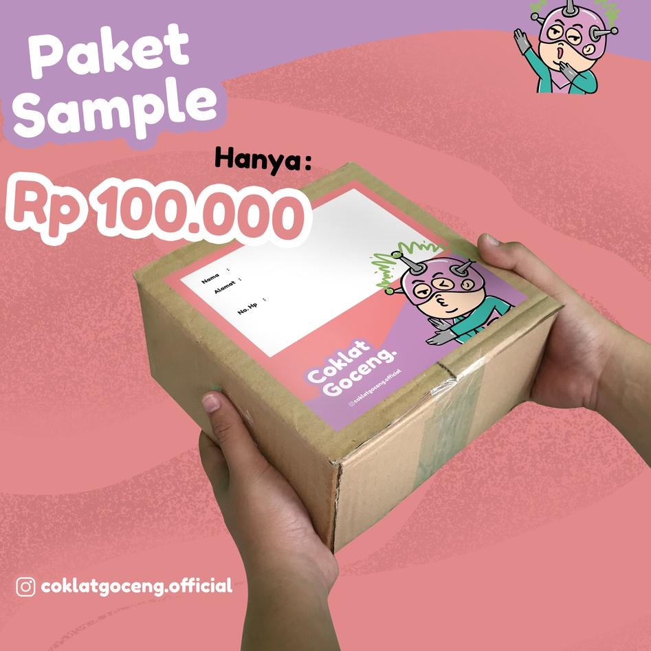 

♠ Paket Sample / Tester Paket Usaha Coklat Goceng