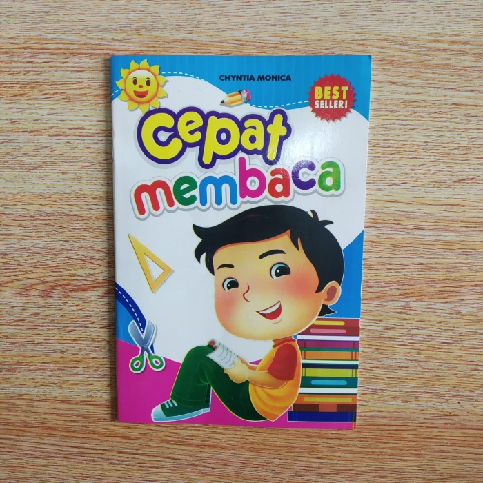 BUKU ANAK TK PAUD BELAJAR MEMBACA - CEPAT MEMBACA BACA