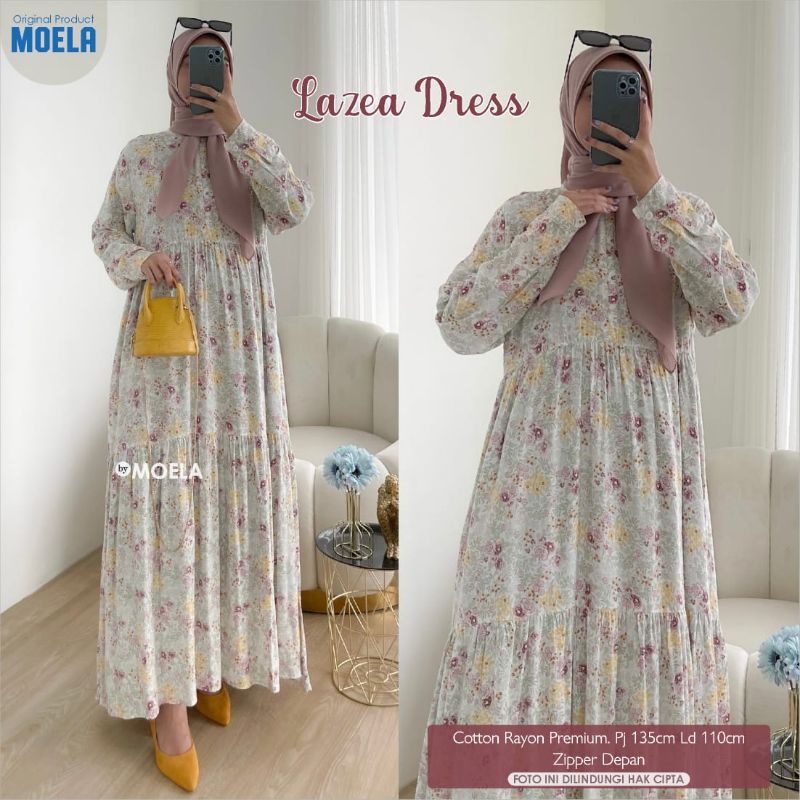 ori Gamis dress by moela bahan katun