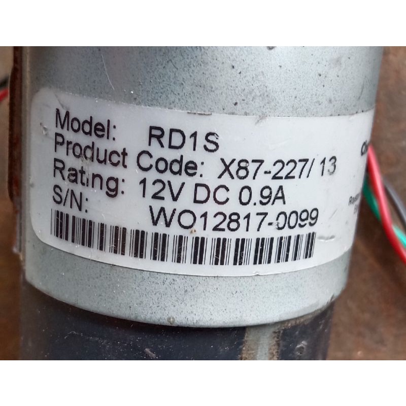 DC MOTOR PUMP 12V MODEL RD1S