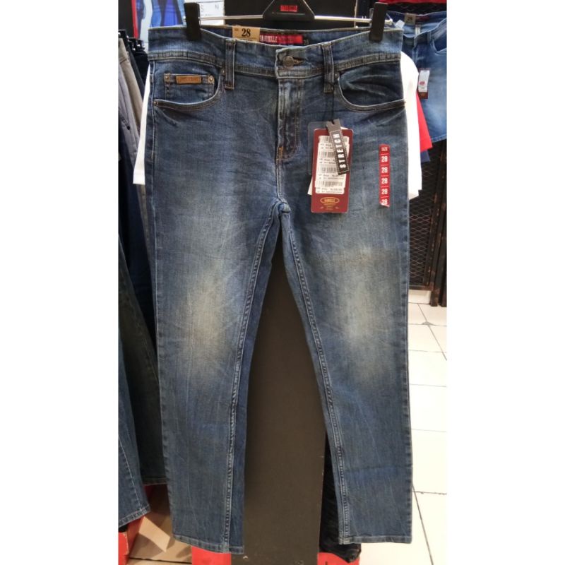 Gabrielle jeans original mens BBRD030V052D Celana panjang pria slim fit with 5 pocket