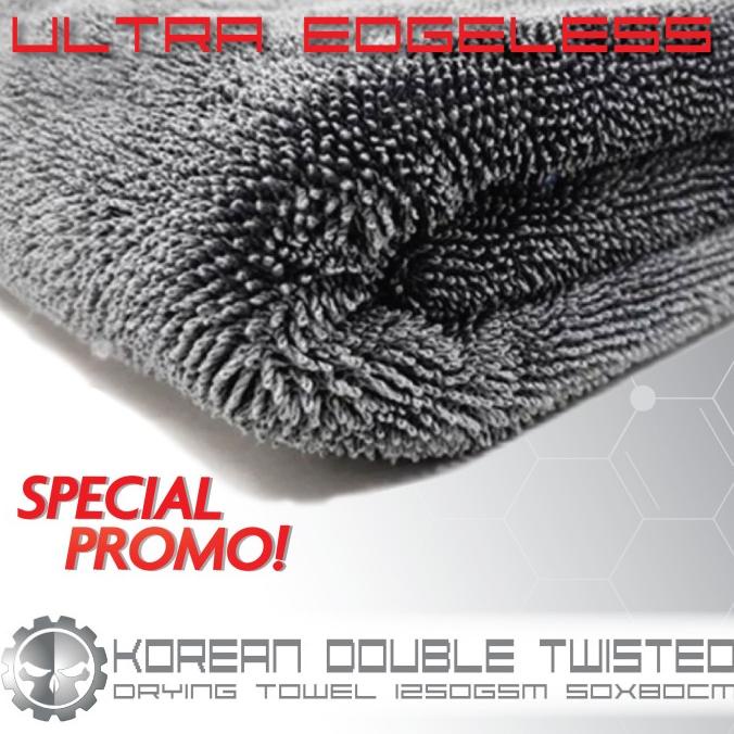 

Korean Double Twisted Water Magnet Drying Microfiber 1250gsm 5080cm