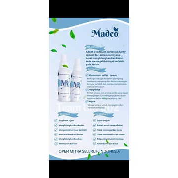 Madeo Deodorant Spray