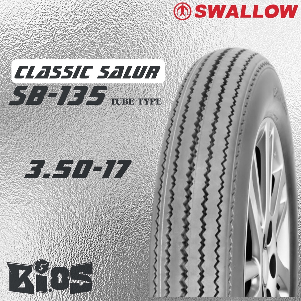 SWALLOW CLASSIC SB-135 BAN SALUR RING 16 17 18 19 BAN MOTOR CUSTOM JAPSTYLE BRATSTYLE BRITISH STYLE