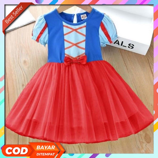 Baju Kekinian Baju Pesta Dress Natal Bisa Cod Dres Perempuan Princes Rok Anak Balita Gaun Ulang Tahu