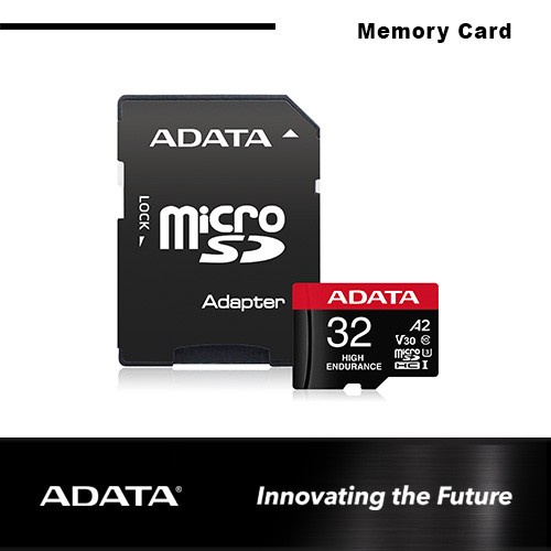 ADATA High Endurance MICRO SDXC/SDHC UHS-I Card 32GB - RED