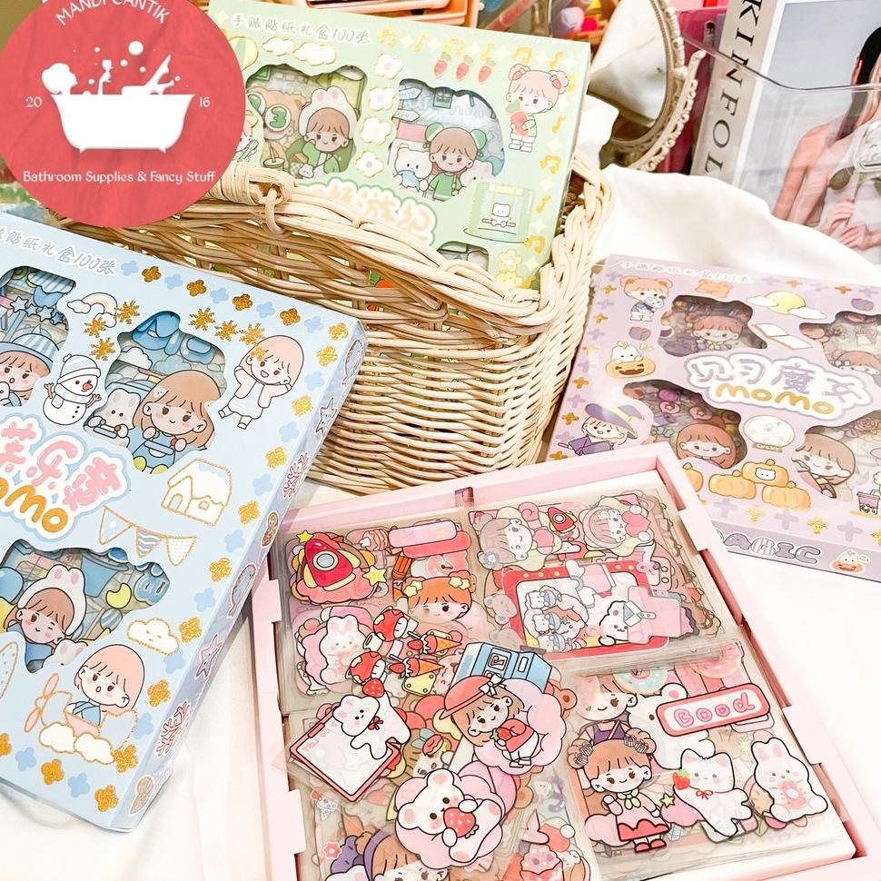 

[Code](D43S)➸ Box Stiker Senmu isi 100 lembar waterproof Anti Air sticker hadiah kado unik lucu mainan anak kekinian