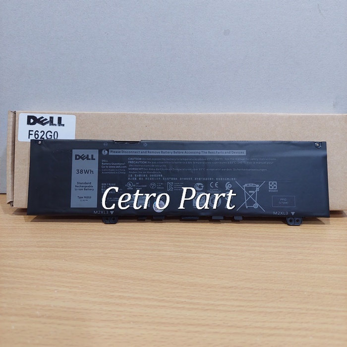 Baterai Dell Vostro 5370 Series Dell Inspiron 13 5370 ( F62G0 )