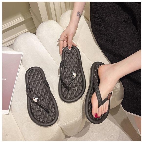 AND / COD / Sendal Selop Wanita Import Sendal Jepit Wanita Murah Slippers Wanita Sandal Kasual Fashion Cewek Korea Style SPT-37