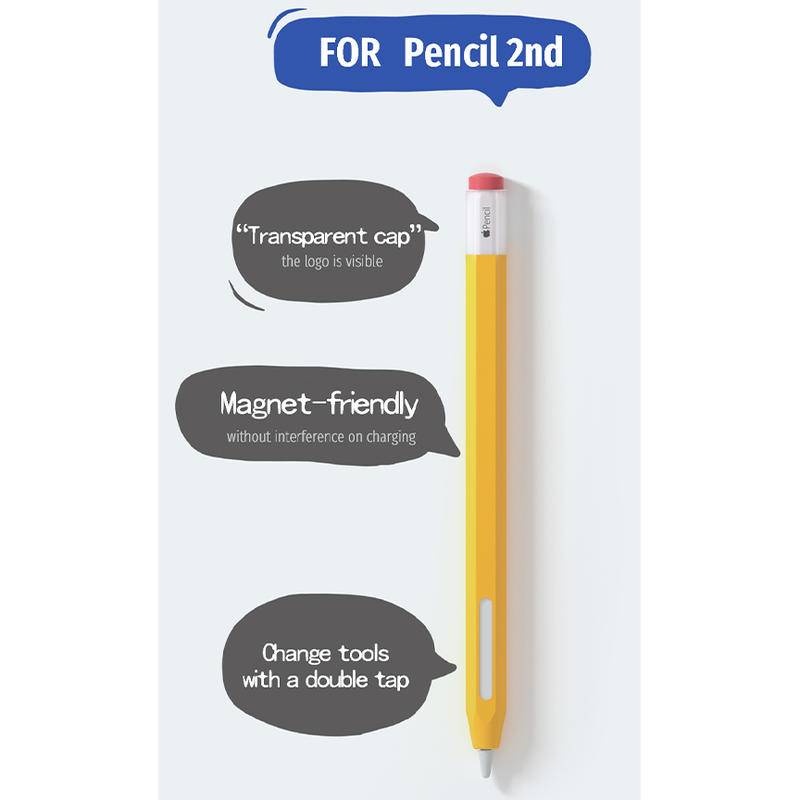 Pelindung Silikon Case Kompatibel Untuk Apple Pensil 1st 2nd Tablet Touch Pen Stylus Lengan Kantong Cover Untuk Apple Pencil