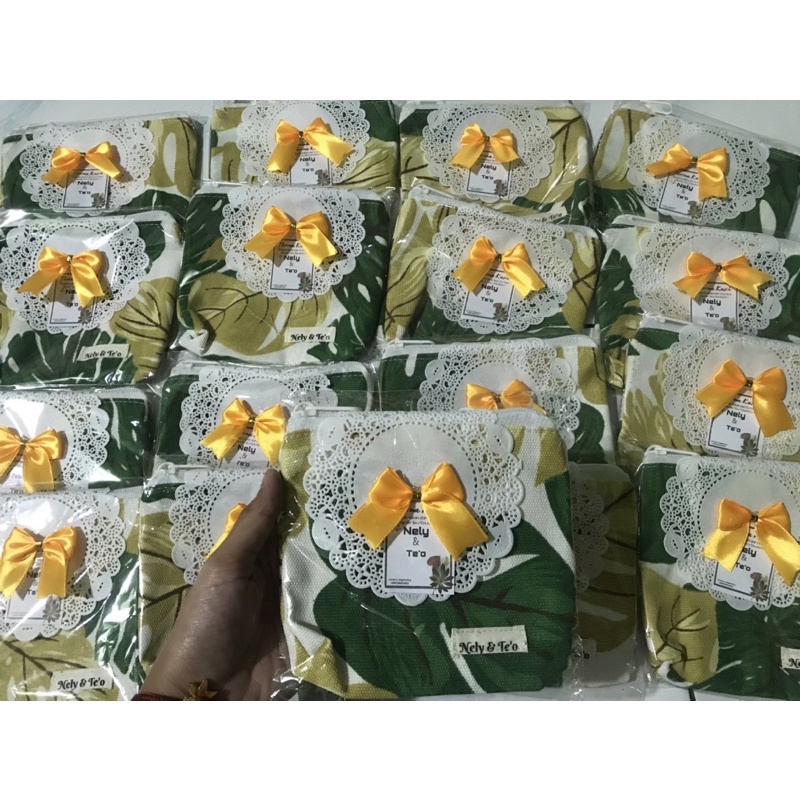 Dompet kanvas souvenir