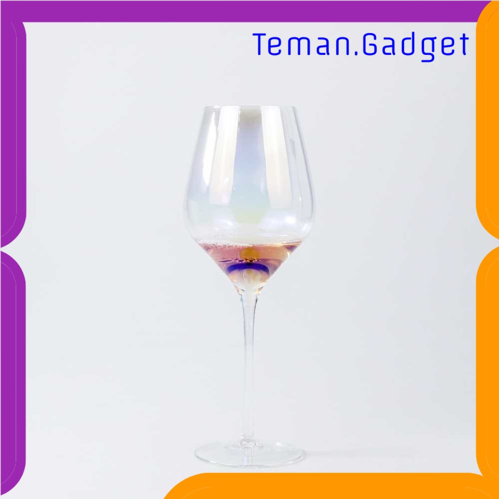 TG - DPR LOULONG Gelas Cangkir Glass Crystal Wine Rainbow 650ml - XR1025