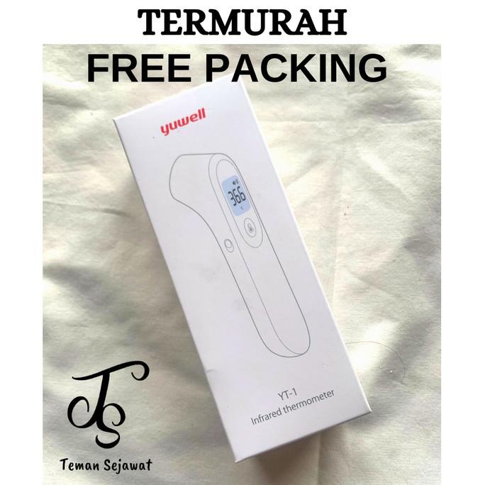 Yuwell YT-1 Thermometer Infrared Non Kontak 32-43°C ±0.2°C, Layar Backlight, Baterai AAA