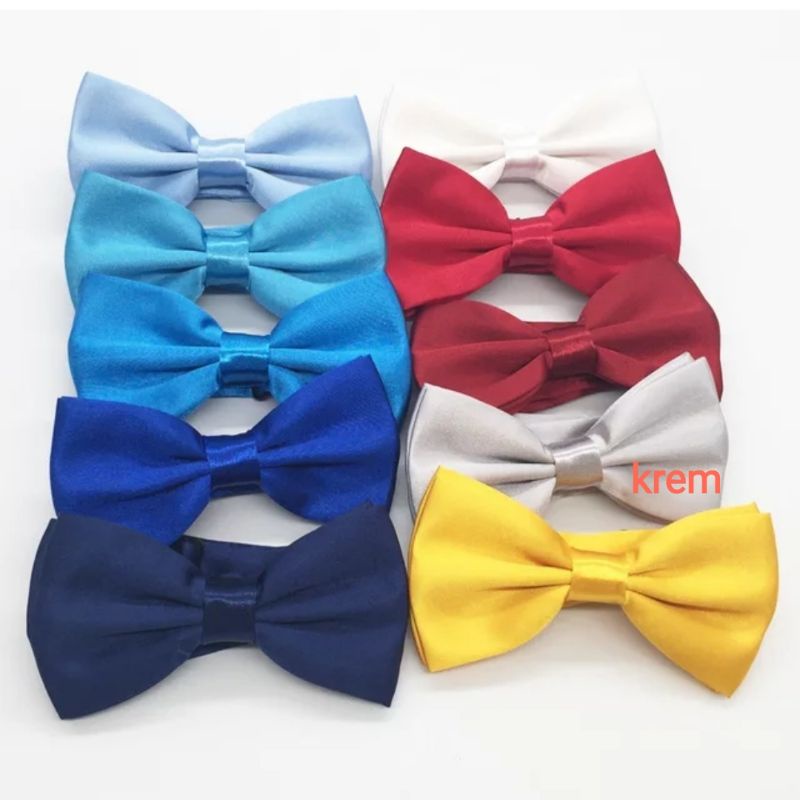 BOWTIE DASI KUPU KUPU PRIA DEWASA POLOS