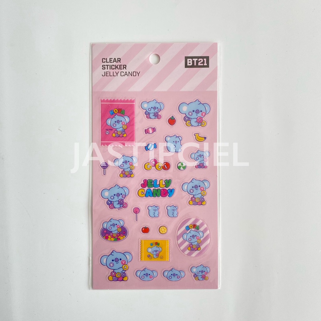 

Clear Sticker Jelly Candy - Koya - BT21