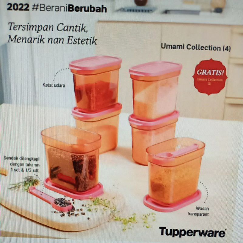 umami collection tupperware